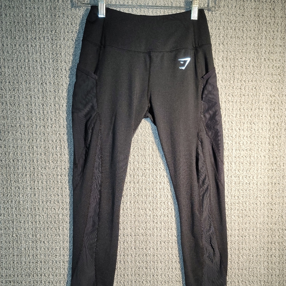 Gymshark Dry Womens Black Leggings 045-6.98
